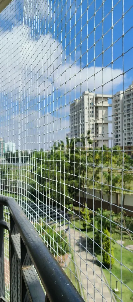 Invisible grills and balcony safety features in Chennai